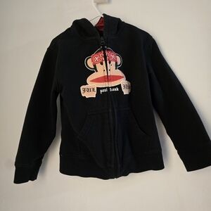 Paul Frank Black Hoodie with Pink Accents